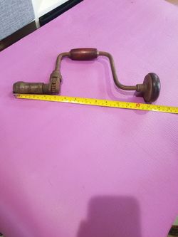 Antique Hand Drill