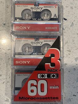 Micro Cassette 3 Pack