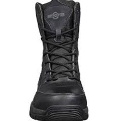 Army Military Interceptor Black Leather Lace Up Force Tactical Steel Toe Combat Boots.


Men's Size 13