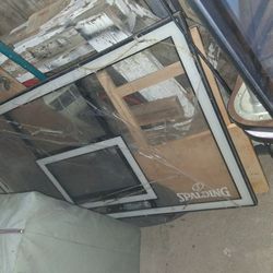 Plexiglass Glass Basket Boall Back Board