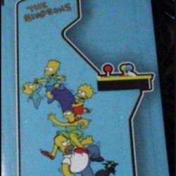 The Simpsons Arcade Game Console 2 Games In 1