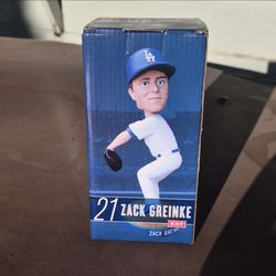 Zack Greinke #21 LA Dodgers Bobblehead