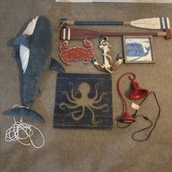 Nautical & Coastal Kids Room Decor Bundle