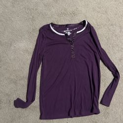 Liz Claiborne purple top