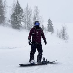 Snowboarding Jacket With Pants 