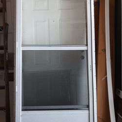 New Mobile Home House Type Door With Storm Door