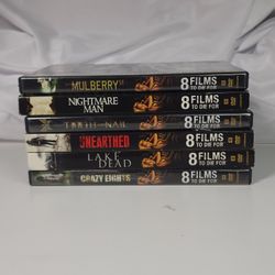 8 Films To Die For DVDs 