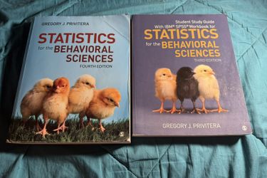 Statistics for the Behavioral Sciences(4th Edition) And Workbook(3rd Edition) 
