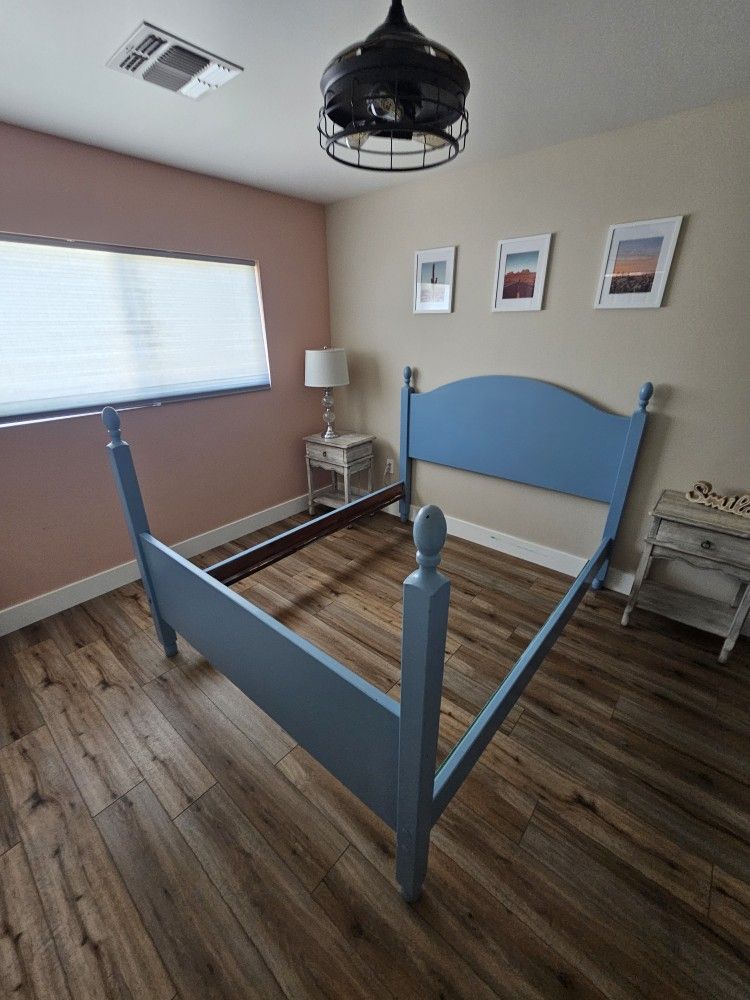 Queen Bed Frame & Box Spring