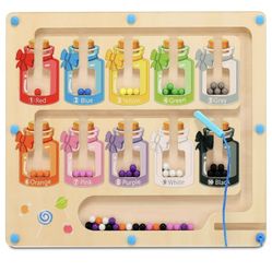 Magnet Color and Number Maze 