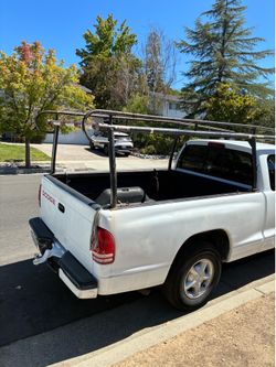 Pick up truck metal rails