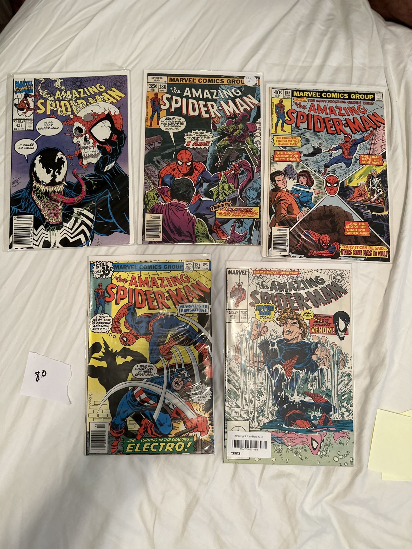 Lot Of Amazing Spiderman