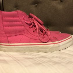 Pink Vans - Kids Size 3