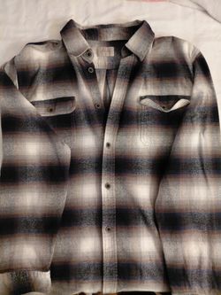 JACHS Flannel Plaid Button-Up Shirt size XL