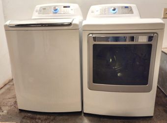 Kenmore Elite Steam Washer and Steam Dryer