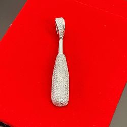 Sterling silver 925 bat baseball bat pendant 