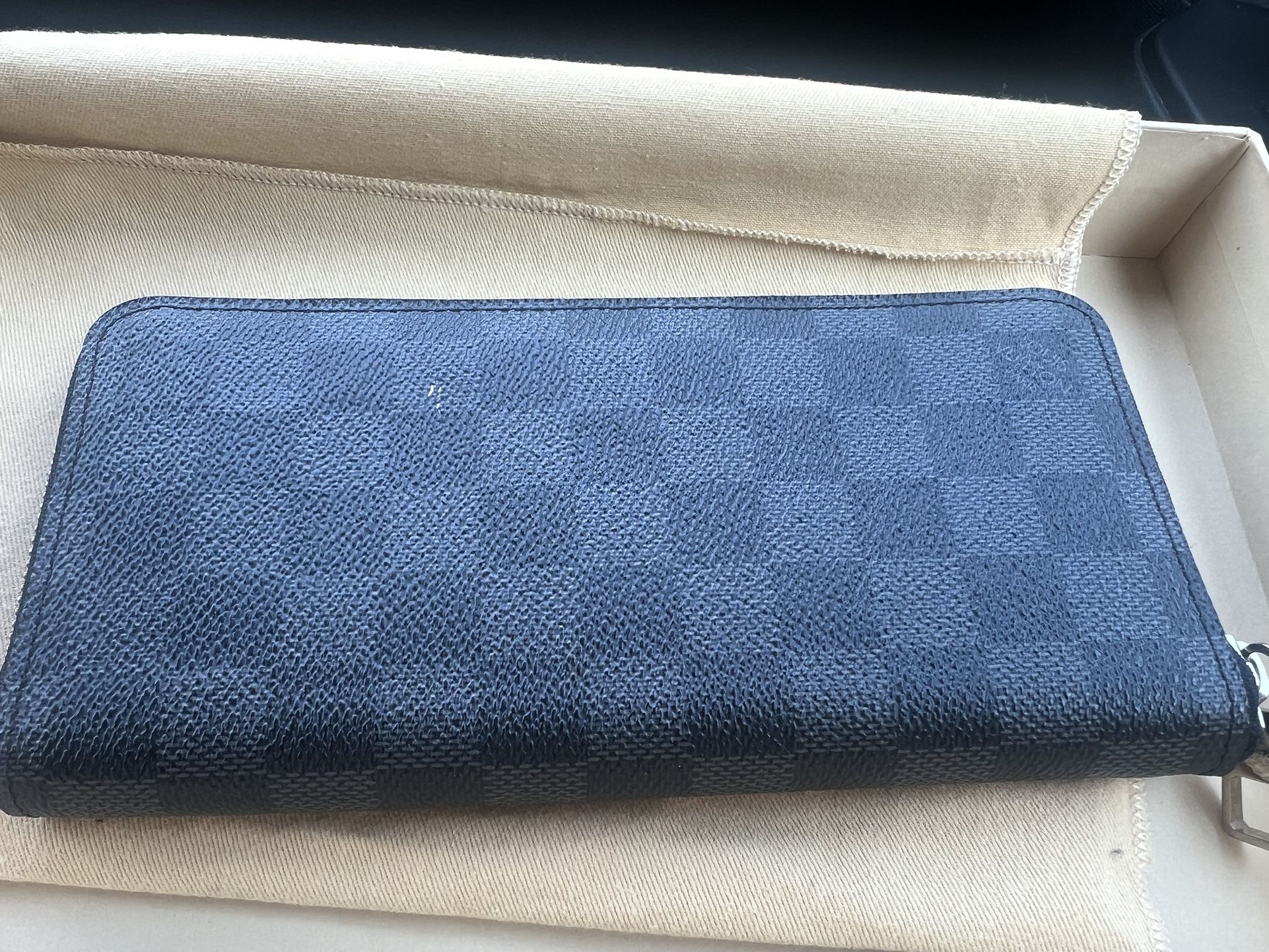 Louis Vuitton Damier Zip Around Long Wallet 