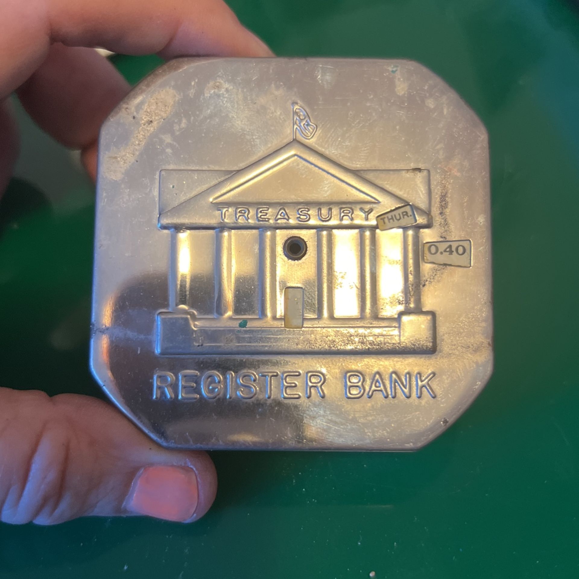 Vintage Metal Bank