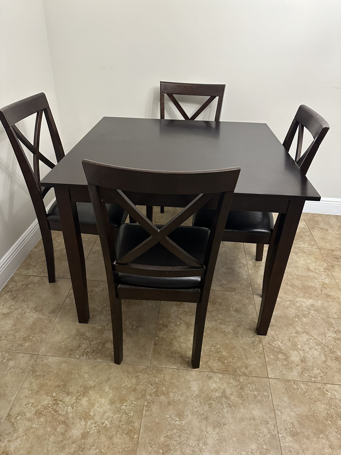 4 Chairs Dinning table set