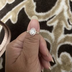 Real 925 Sterling Silver Wedding Ring Size 7