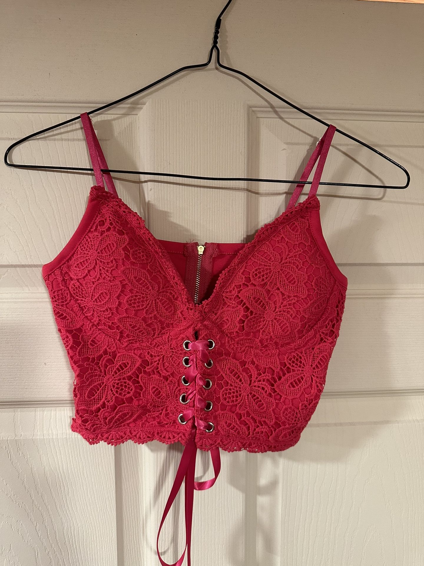 Pink Corset Top