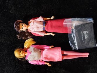 Barbie vintage Stacy and reproduction busy  gal
