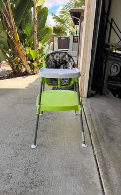High chair to toddler table