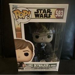 Funko Pop Star Wars Luke Skywalker & Grogu #583