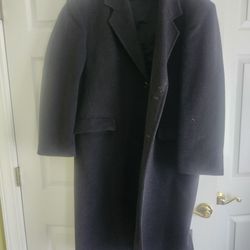 Stafford Men's Wool Dress Coat
