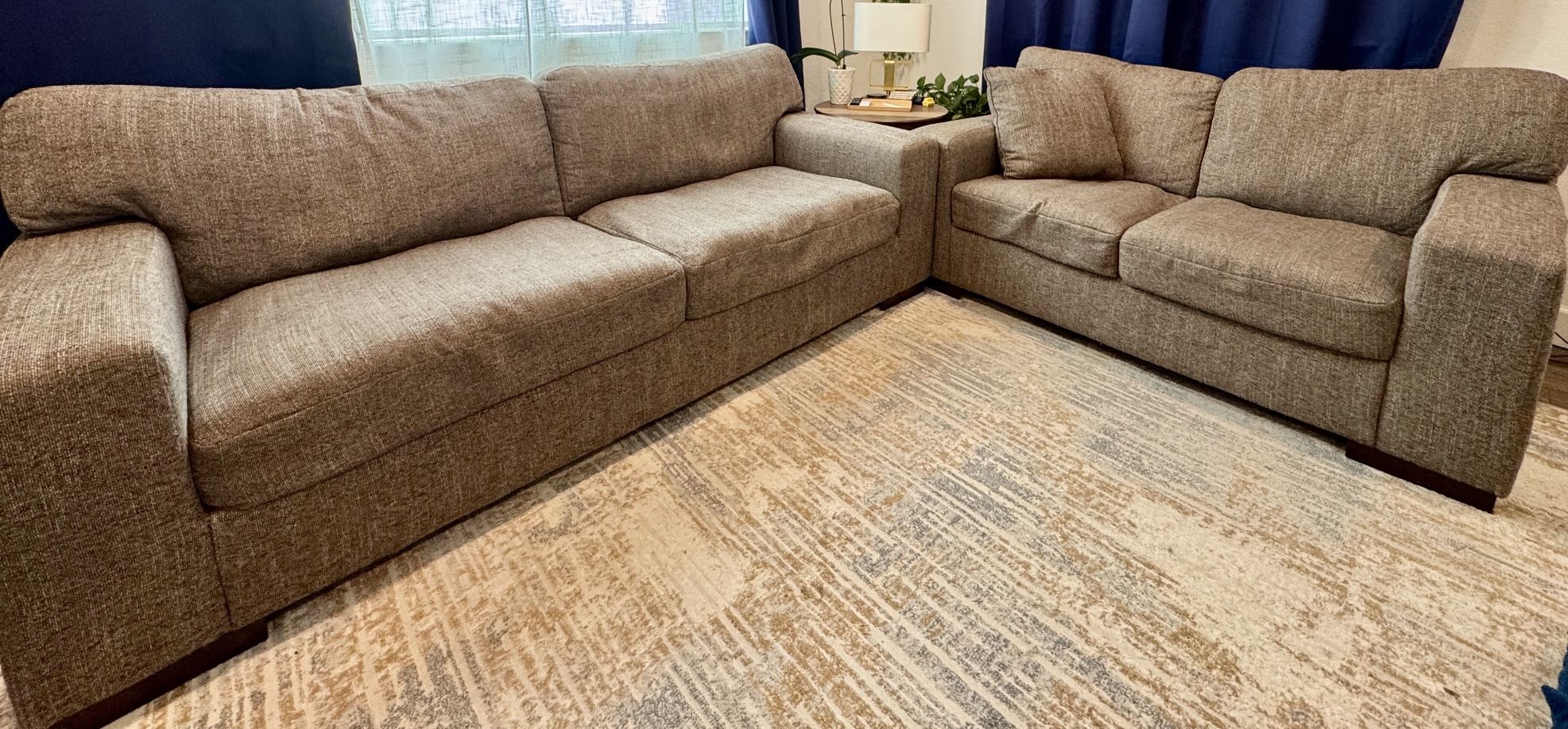 Ashley Sofa Set - Used (Normal Wear)