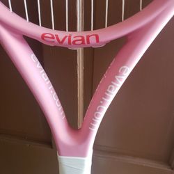 Evian Tennis Racket Prop