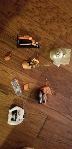 8 Nascar Christmas Ornaments Dale Earnhardt and Tony Stewart