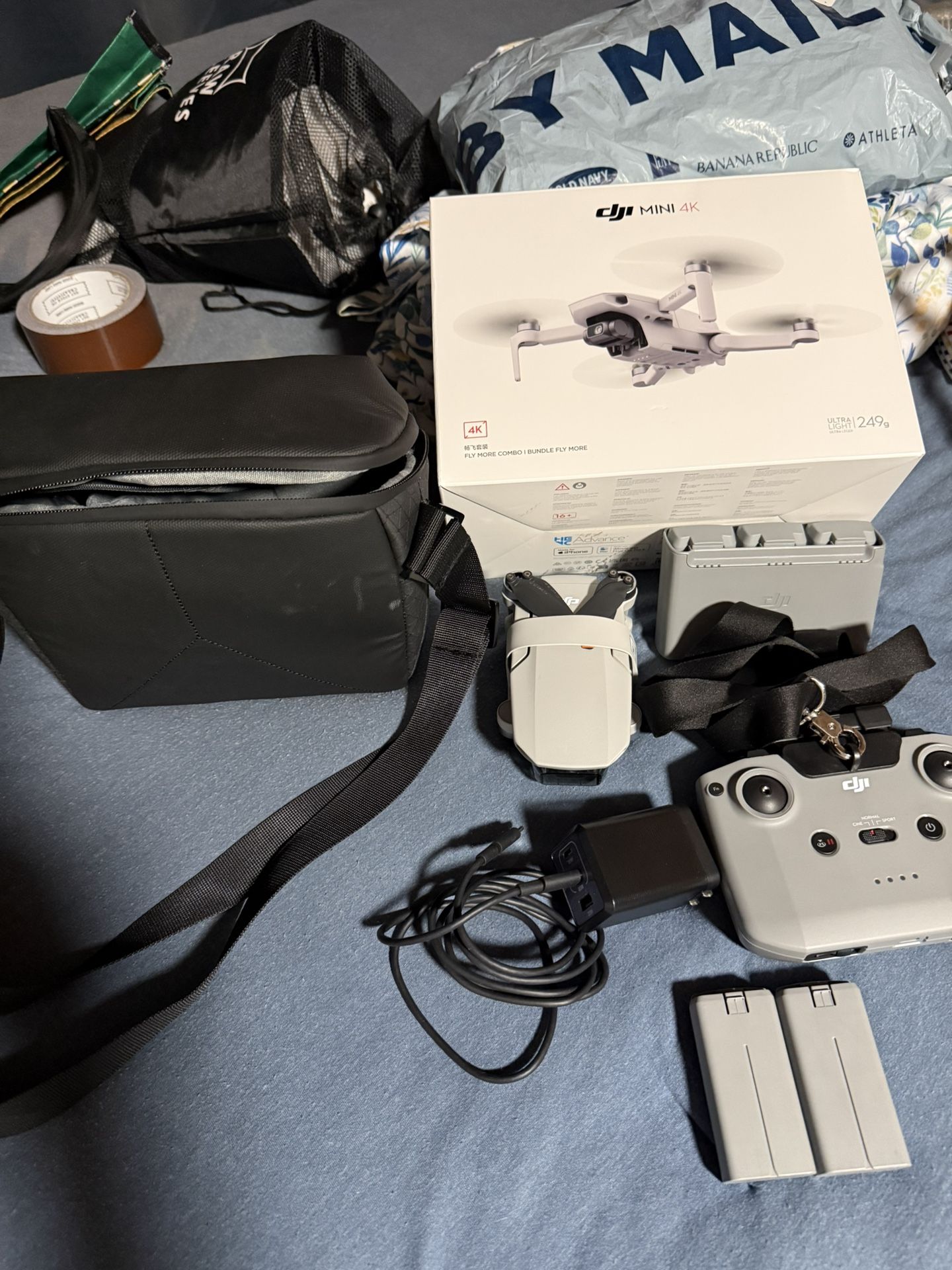 Dji 4k Mini Fly More Drone New