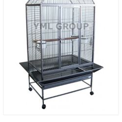 Dome Top Wrought Iron Bird Cage For Sale