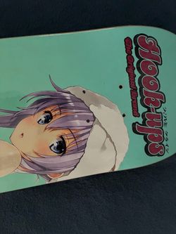 Hookups Anime Skateboard Deck