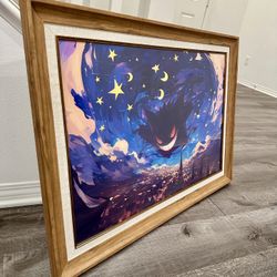 Pokemon Gengar Wall Art