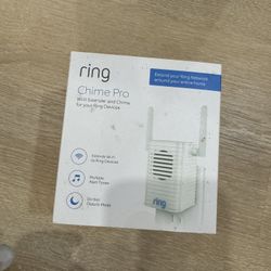 Brand New - RING Chime Pro WiFi Extender device - Authentic HTF