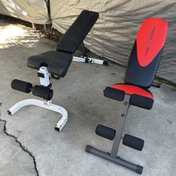 Workout benches 