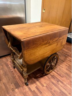 Mid century tea bar cart