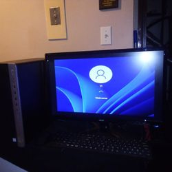 HP Elite 800 G3 I5 6500 32 Gaz 32GB DDR3 128 SSD 500hd Windows 11 23-in Monitor Office 2024