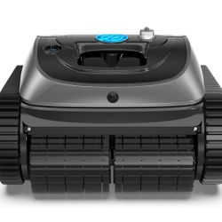 C1 Robotic Pool Cleaner, 150mins Runtime, Cordless Pool Vacuum Robot with Upgraded Triple-Motor, Wall Climbing, Intelligent Route Planning, Ideal for 