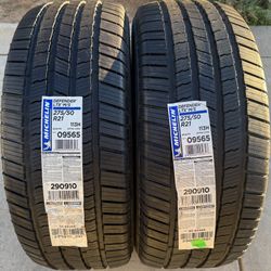 TWO BRAND NEW 275/50R21 Michelin Defender LTX M/S Tires 275-50-21 275 50 21