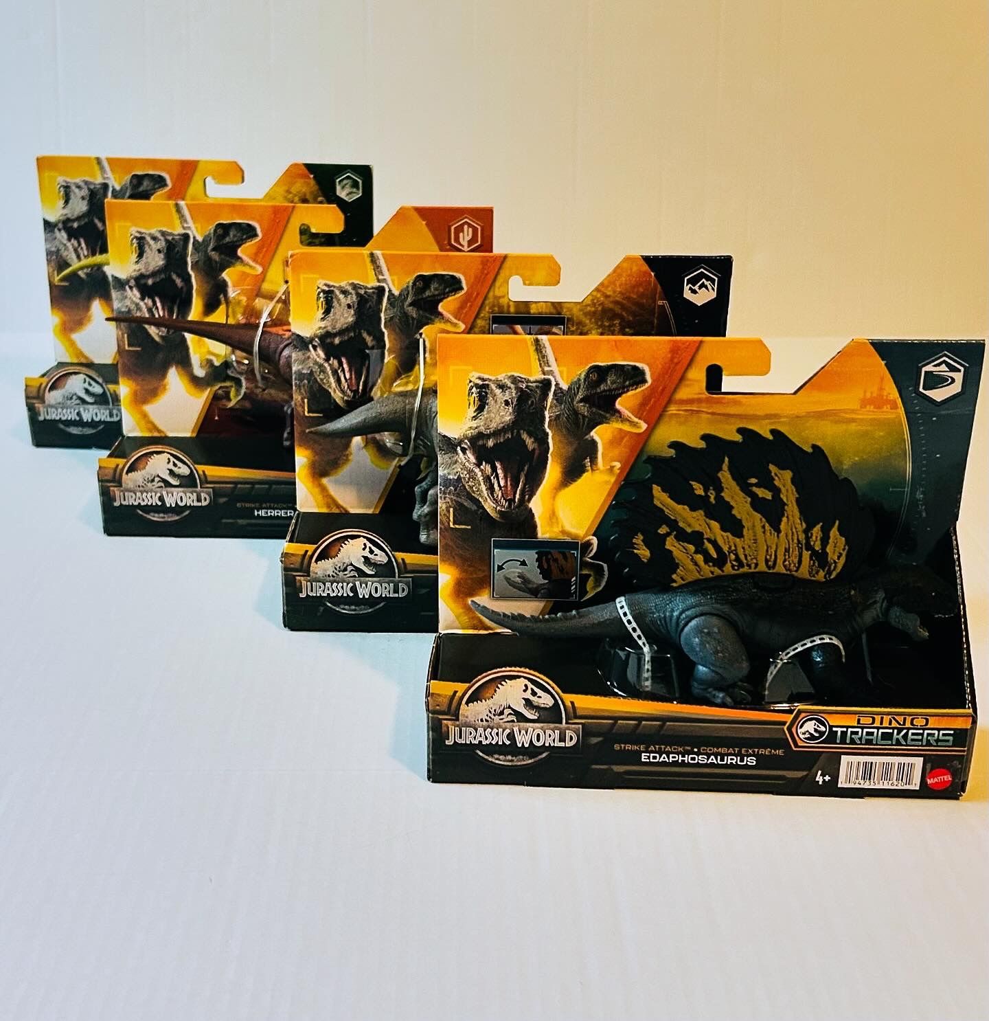 Jurassic World Strike Attack Combat Extreme Dinosaur Action Figure Full Set