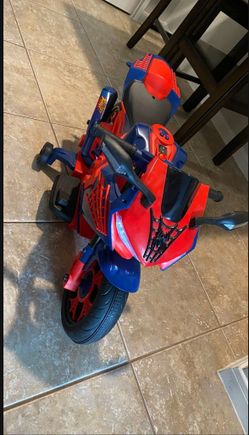 Spider Man Motorcycle For Kids