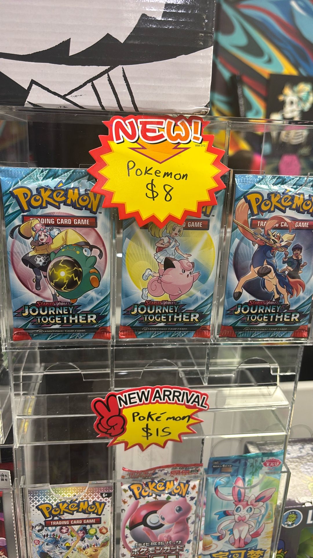 $8 Pokémon Booster Packs Journey Together