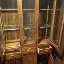 Antique china cabinet