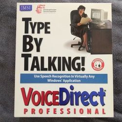 Dragon Voice Direct Professional Software w/ Headset & Microphone