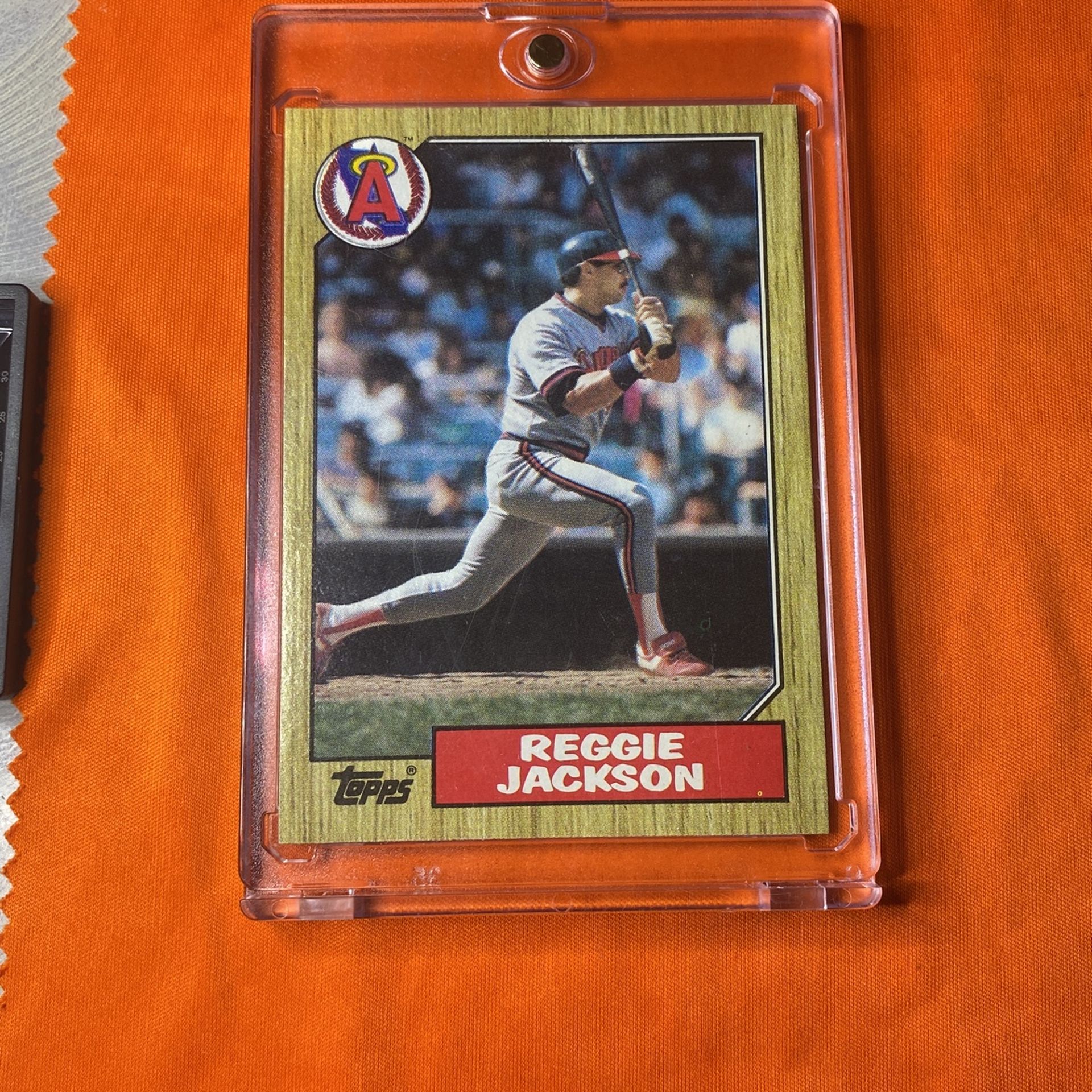 Reggie Jackson Topps Tiffany Perfect Condition 