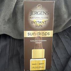 Jergens Natural Glow Instant Sun Drops Sunless Tanning 