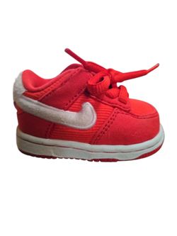 Nike Low Dunk, Fire Red, Valentine's Day,  Size 2